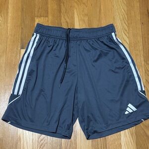 Adidas Men's Dark Gray Athletic Shorts